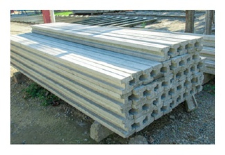 Mourão para placa de muro