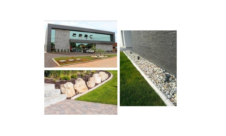 Guia de jardim triangular